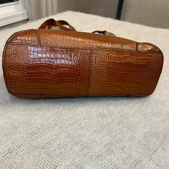 Etienne Aigner Embossed Leather Handbag - Picture 2 of 11